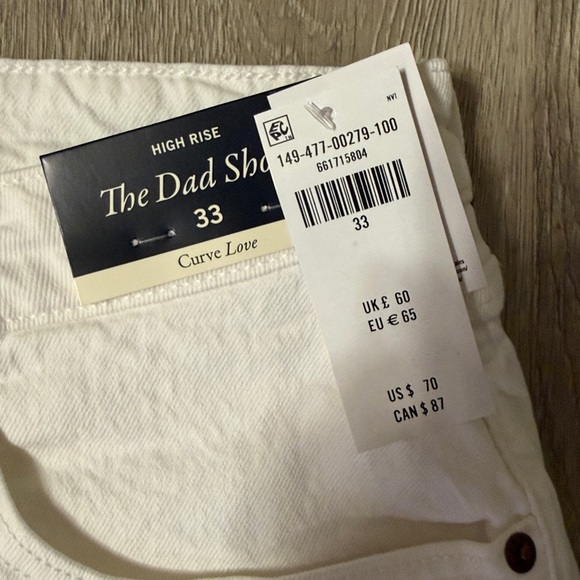 Curve Love High Rise Dad Short - Picture 2 of 2